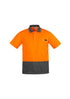 Mens Hi Vis Comfort Back Short Sleeve Polo