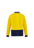 Mens Hi Vis Cotton Long Sleeve Polo