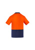 Mens Hi Vis Cotton Short Sleeve Polo