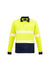 Unisex Hi Vis Segmented Tape Long Sleeve Polo