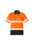 Unisex Hi Vis Segmented Tape Short Sleeve Polo