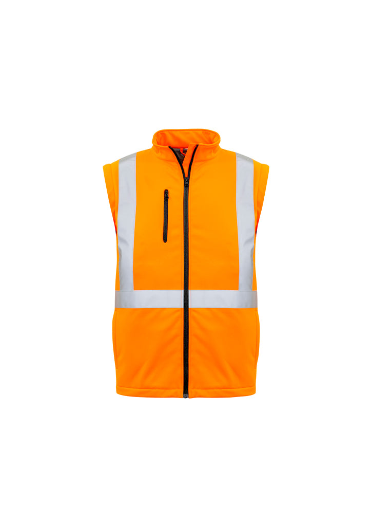 Unisex Hi Vis X Back 2 In 1 Softshell Jacket