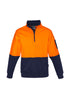 Unisex Hi Vis 1/2 Zip Pullover