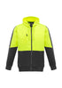 Unisex Hi Vis Full Zip Hoodie