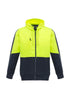 Unisex Hi Vis Full Zip Hoodie