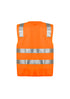 Unisex Hi Vis Zip Vest