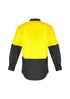 Mens Rugged Cooling Hi Vis Long Sleeve Shirt