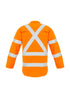 Mens Red Flame Hi Vis X Back Shirt