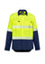 Mens Hi Vis Outdoor Segmented Tape Long Sleeve Shirt