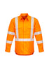 Mens Hi Vis X Back Taped Long Sleeve Shirt