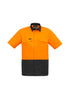 Mens Rugged Cooling Hi Vis Short Sleeve Shirt